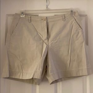 Talbots khaki shorts